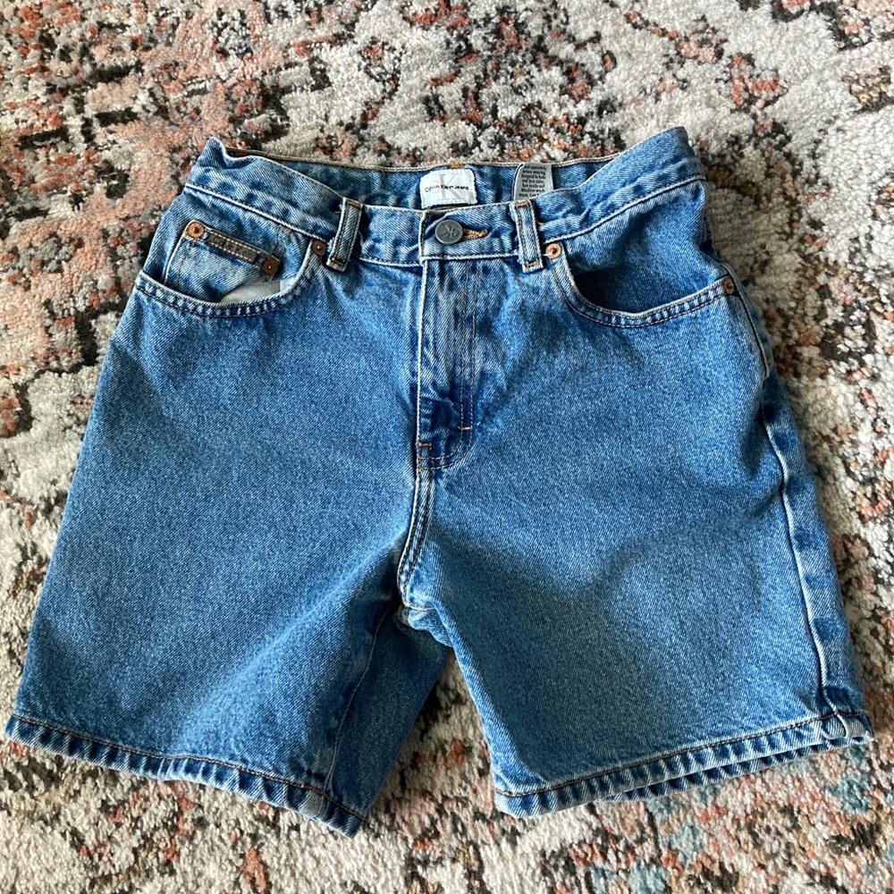 Vintage Calvin Klein Denim Mom Jean Shorts